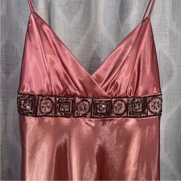 Betsy & Adam Evening Gown Pink Size 6 - Picture 3 of 7